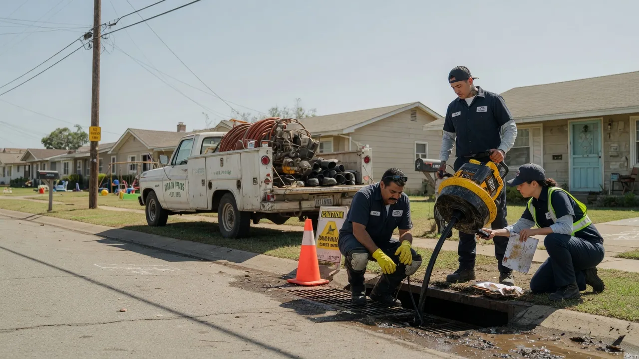 Drain Cleaning in Bellevue, TX near me